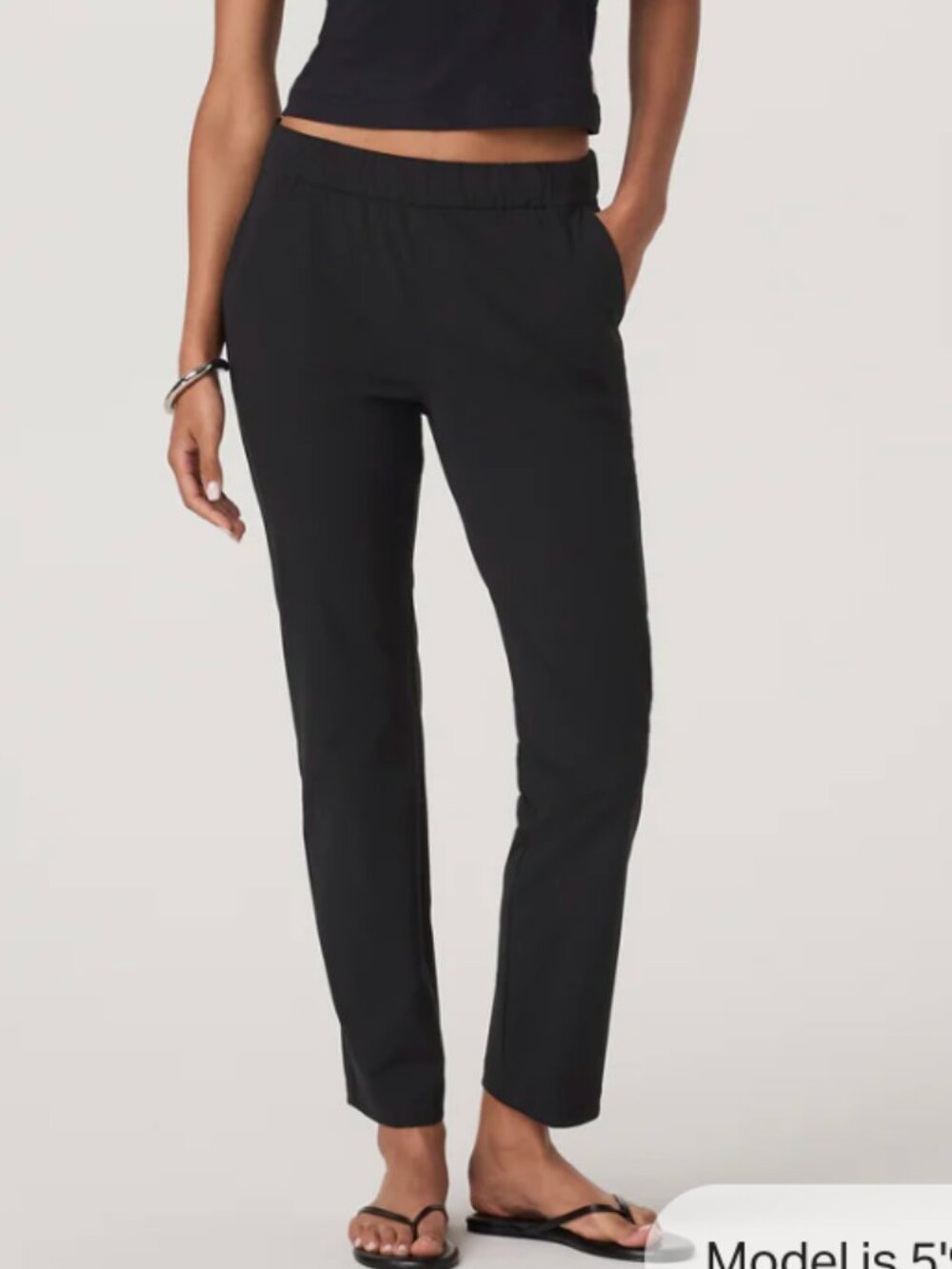 Vuori Miles Ankle Pant black sweatpants m medium